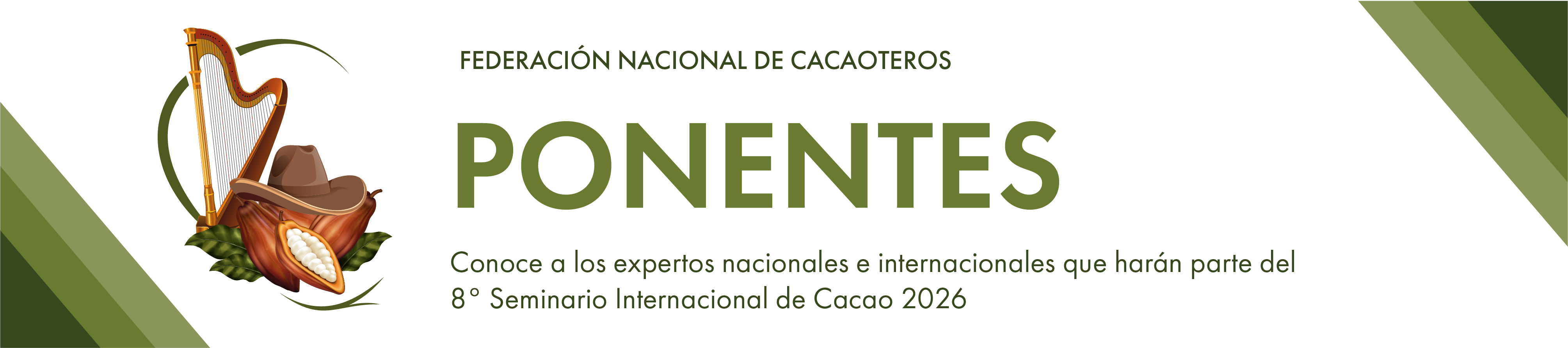 Ponentes — 8° Seminario Internacional de Cacao 2026